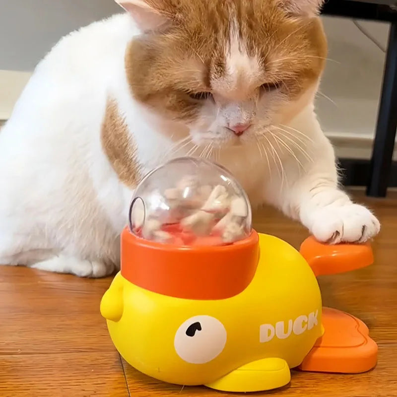 Duck Interactive Pet Feeder & Puzzle Toy