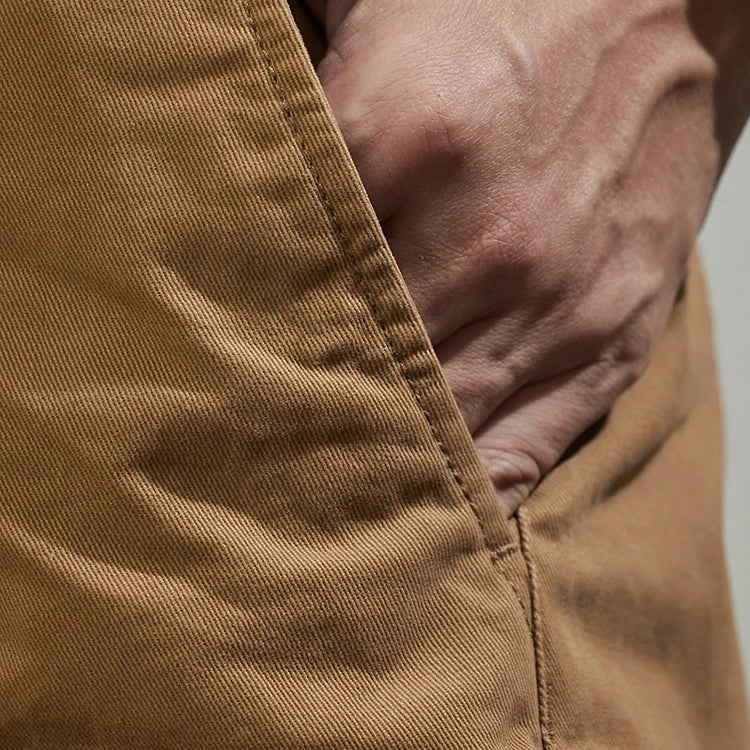 Men's Cotton Cargo Pants – Regular Fit