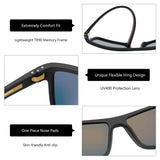 Zenottic Men's Polarized Sunglasses – UV400 TR90 Frame