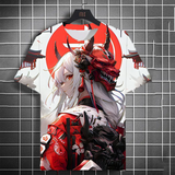 Men's Samurai Anime Graphic T-Shirt