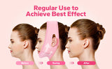 Reusable V Shaped Facial Strap Comfort Skin Care Belt Home Daily Face Support Beauty Accessory