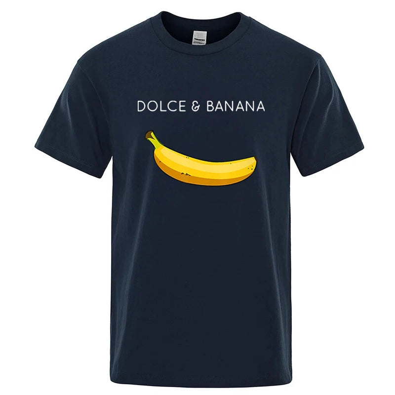 Men’s 100% Cotton Banana Print Tee