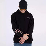 Men’s Butterfly Embroidered Cotton Hoodie
