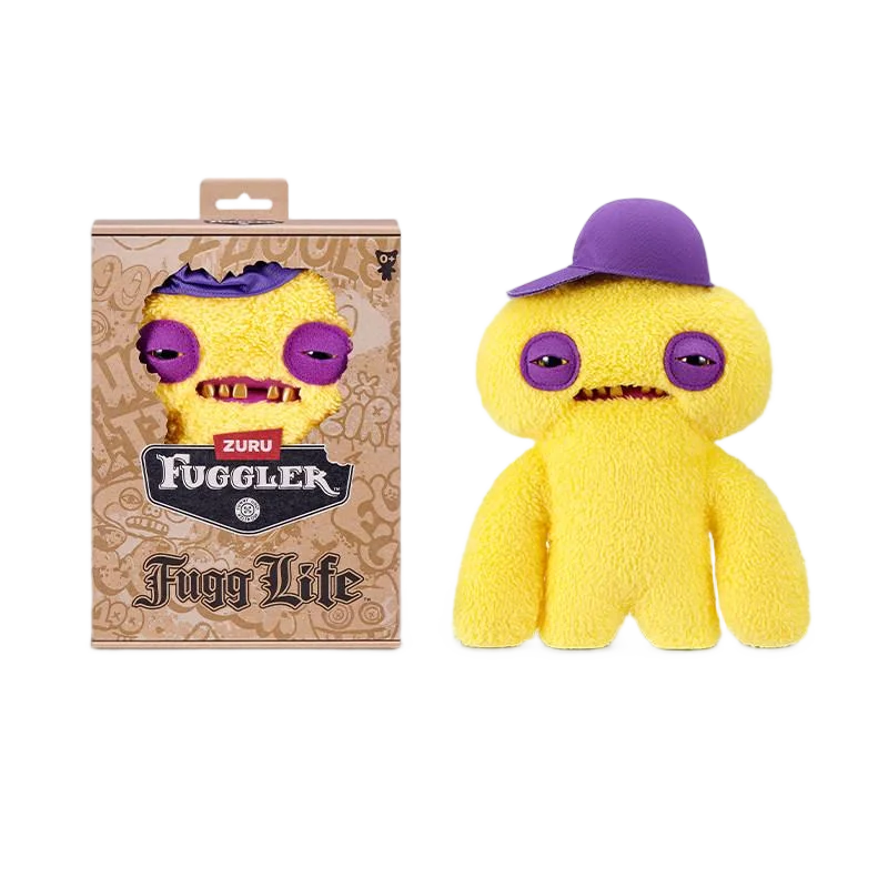 Original Fuggler Funny Ugly Teeth Monster Plush Toy Fugg Old Fogies Alley Cats Care Bears Powerpuff Girls Stuffed Plushies Dolls