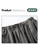 Men's Loose Fit Elastic Waist Cargo Pants