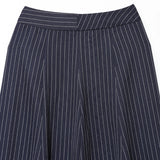 Women’s High-Waist Striped Wide-Leg Pants
