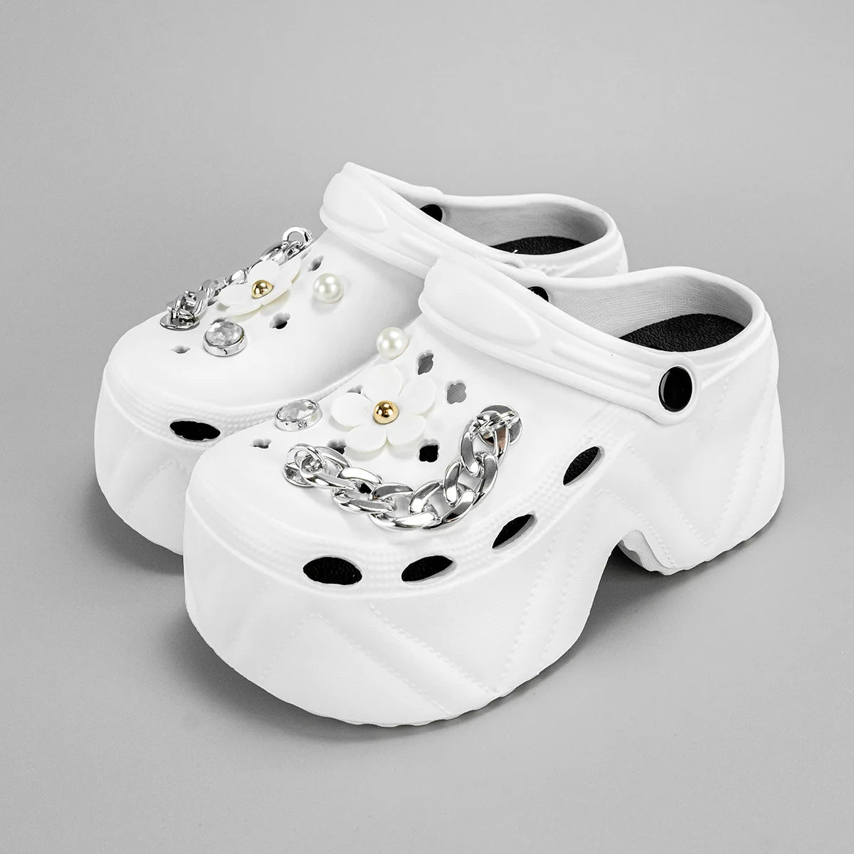 Women’s 9CM High-Platform Garden Clogs