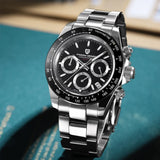 PAGANI DESIGN 2026 New Sports Chronograph Top waterproof Luxury Quartz Watch For Men Sapphire crystal Automatic Date Wrist watch