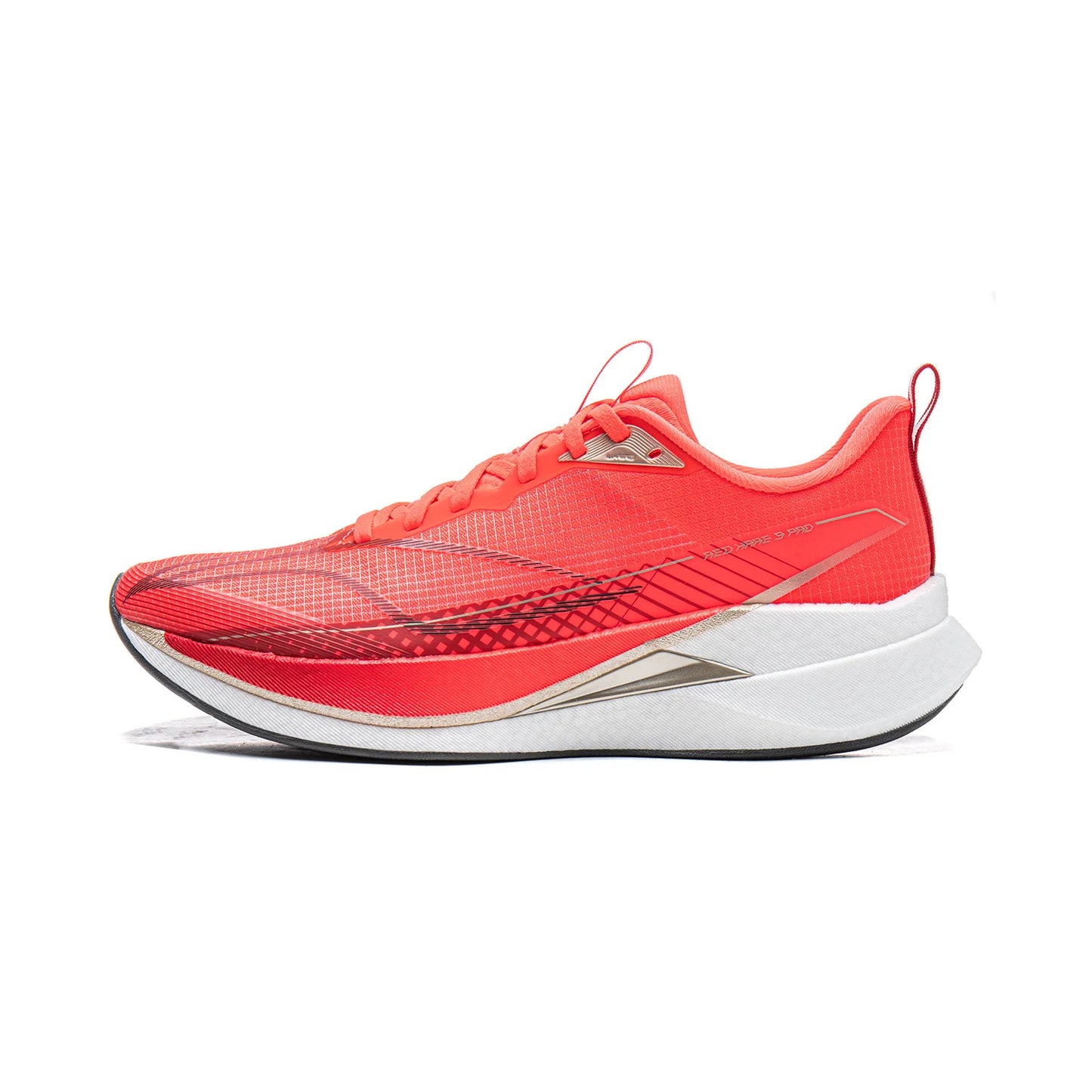 Li-Ning Men's RED HARE 9 PRO Racing Running Shoes BOOM Cushion Rebound Breathable Reflective LiNing Stable Sneakers ARPW001