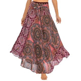 Boho Maxi Skirt – Flowy Ankle-Length Summer Skirt for Women