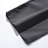 Breathable Men's Casual Pants Quick Dry Straight Elastic Waist Jogger Sweatpants Korean Classic Sport Trousers Plus Size 4XL 5XL