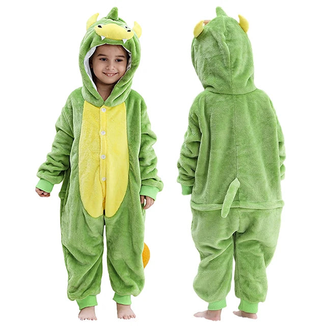 Kids' Capybara Flannel Onesie