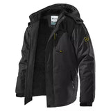 Men's Fleece-Lined Winter Parka | Waterproof Outdoor Jacket