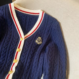 Women's V-Neck Knit Sweater