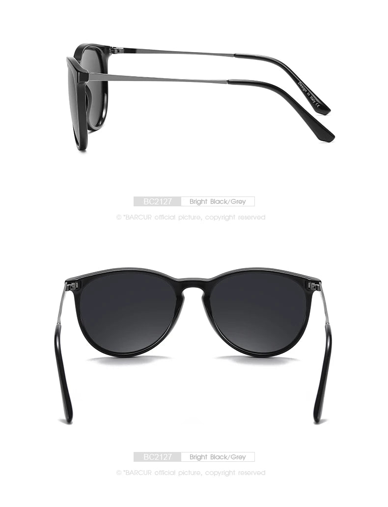 BARCUR Classic Polarized Sunglasses For Both Men Women Essential For Outdoor Driving Business Leisure Sunglasses