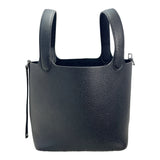 Mendy 22 CM Large size Top Quality Bucket Bags Women's Bag Lady Luxury Designer High End Bag TC Cowhide Golden Sliver