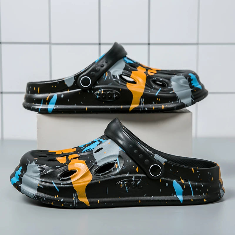 Clog Sandals — Lightweight EVA Beach Slippers for Men
