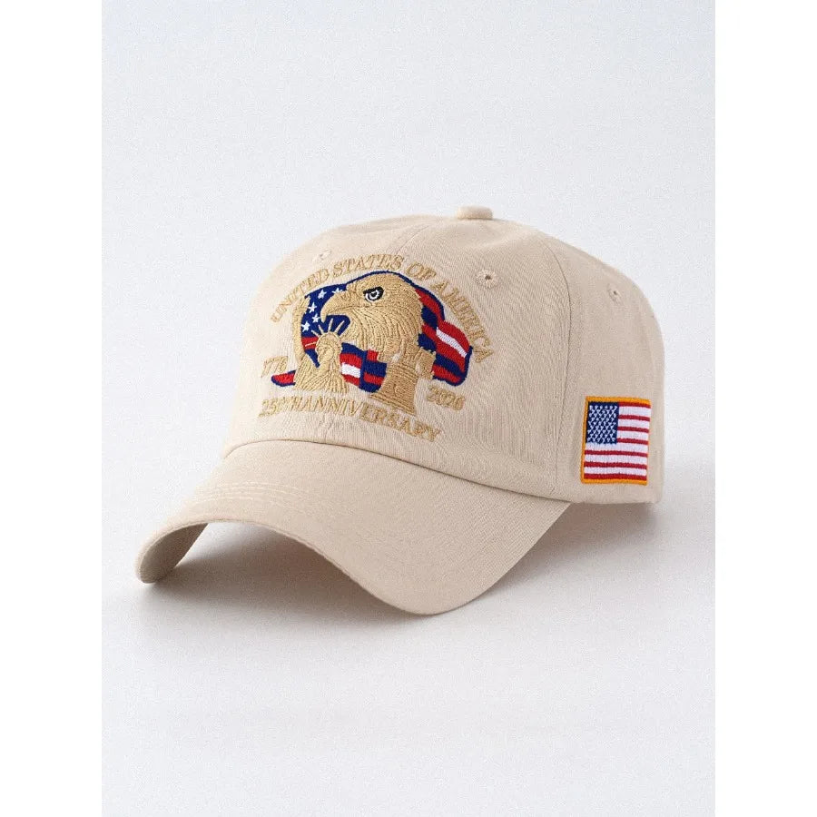 Retro Washed Embroidered Baseball Cap | Unisex