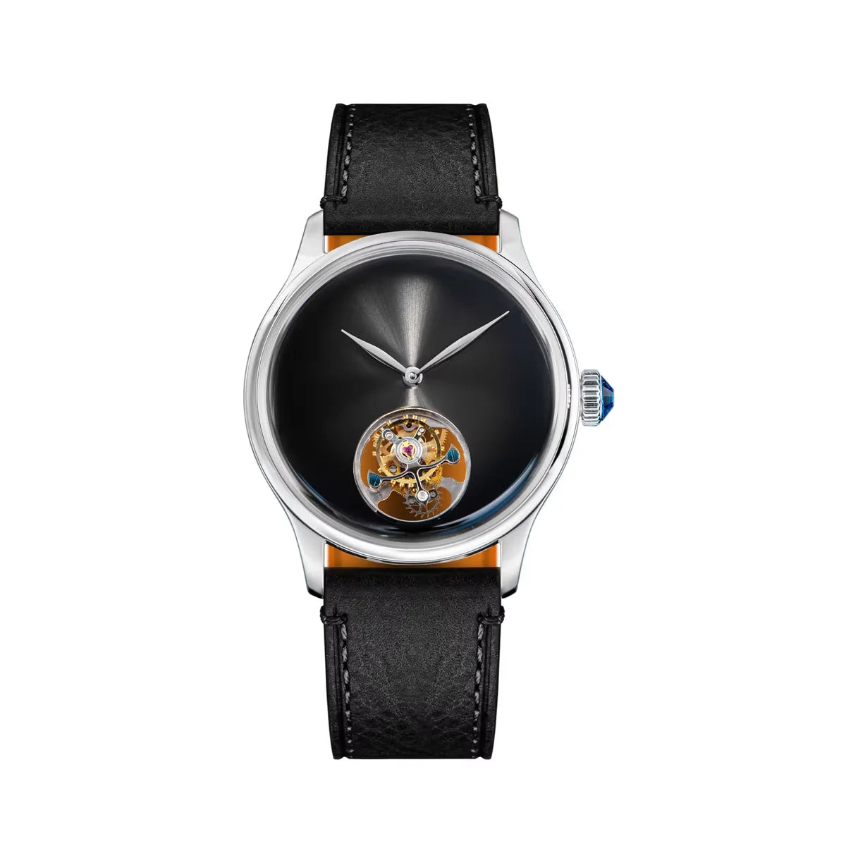 SUGESS 38mm Tourbillon Minimalist Watch | Seagull S8000 Movement