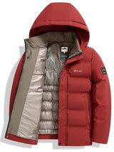 Men's Premium Hooded Puffer Jacket | Outdoor Warmth