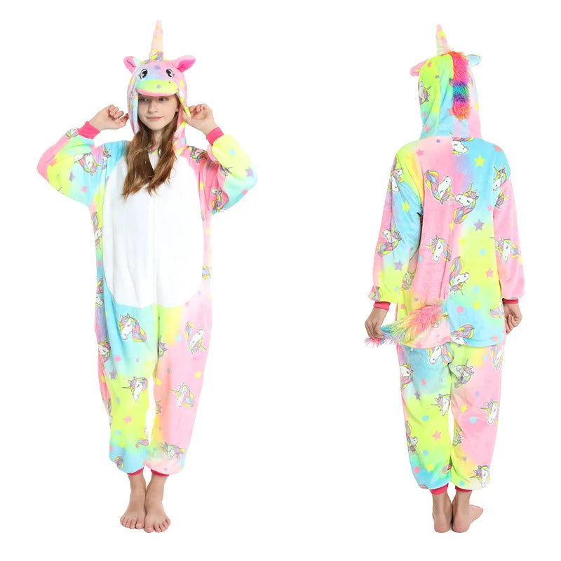 Kids' Animal Onesie & Plush Jumpsuit