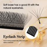 MASSCAKU 10cases/lot Lashes 8D W Shape Volume 12Rows Eyelash Extensions Volume Premade Fans Eyelash Super Soft Full Dense Lashes