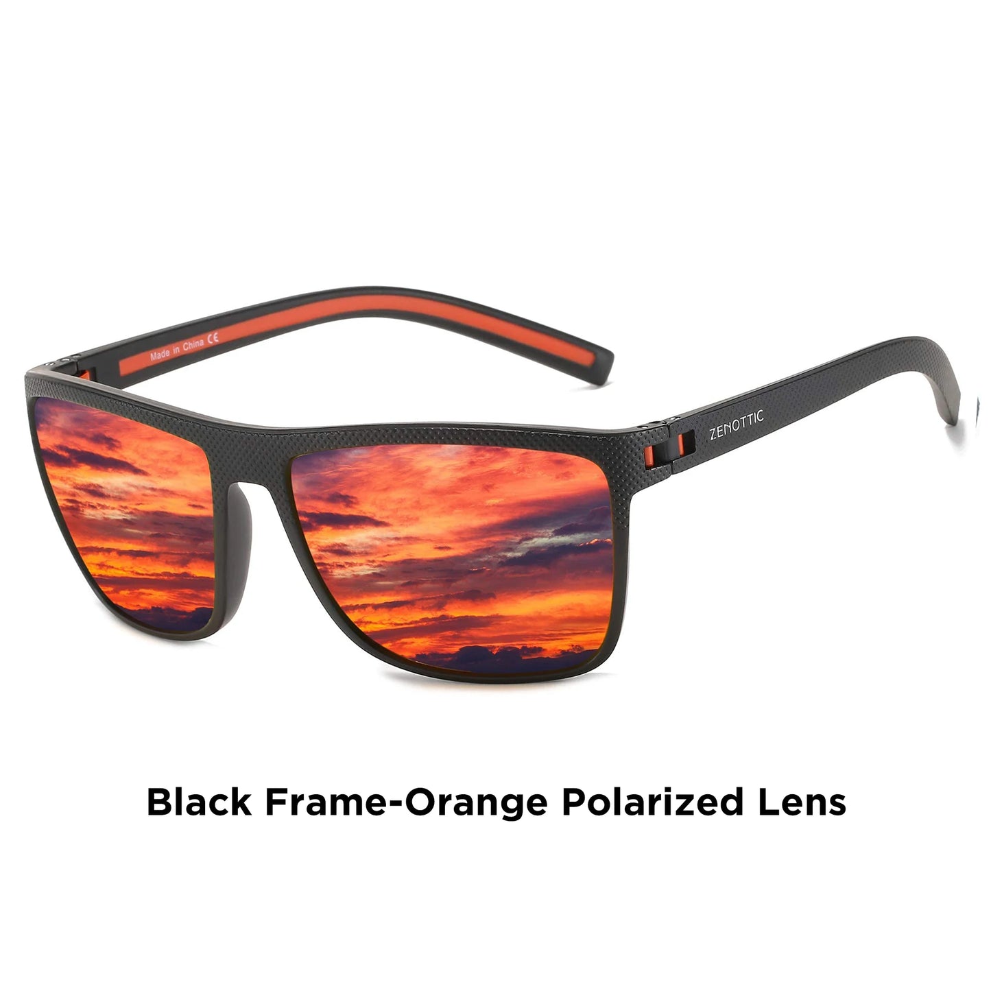 ZENOTTIC Polarized Square Sunglasses for Women & Men