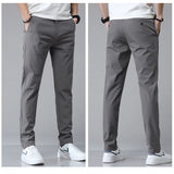 Men's Lightweight Stretch Slim-Fit Pants
