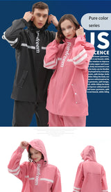 Waterproof Reflective Rain Suit – Jacket & Pants Set