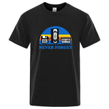 Never Forget Retro Graphic T-Shirt