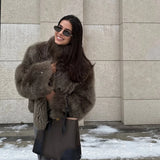 Women's Luxury Faux Fur Long Coat