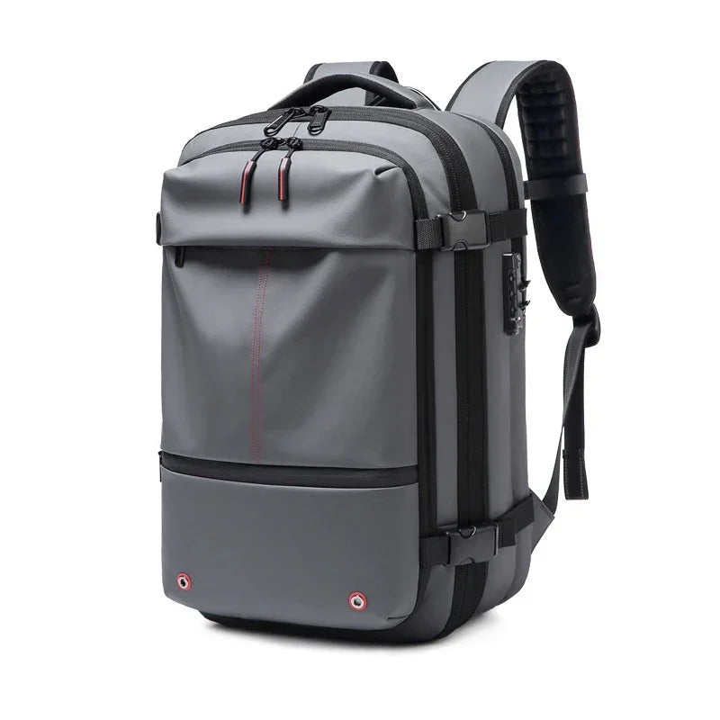 Vacuum Compression Travel Backpack – 17" Laptop & Adventure Ready