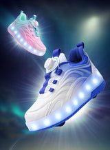 LED Light-Up Roller Skate Shoes