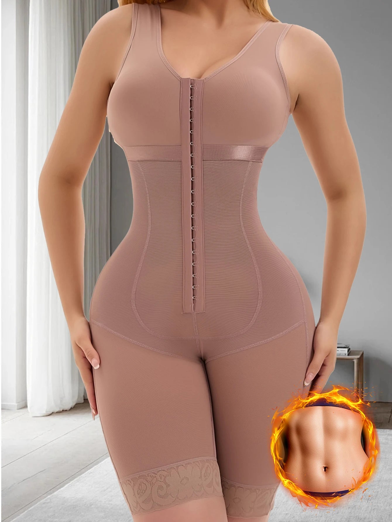 Women’s Full Body Postpartum Shapewear & Tummy Control Compression Faja
