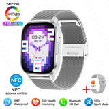 GUHUAVMI AMOLED Smartwatch – Bluetooth Call & Health Tracker