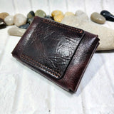 Small Waist Bag Genuine Leather Belt Pack Wallet Coin Purse Card Holder Car Key Pouch Driver's License Case Men Women 6065