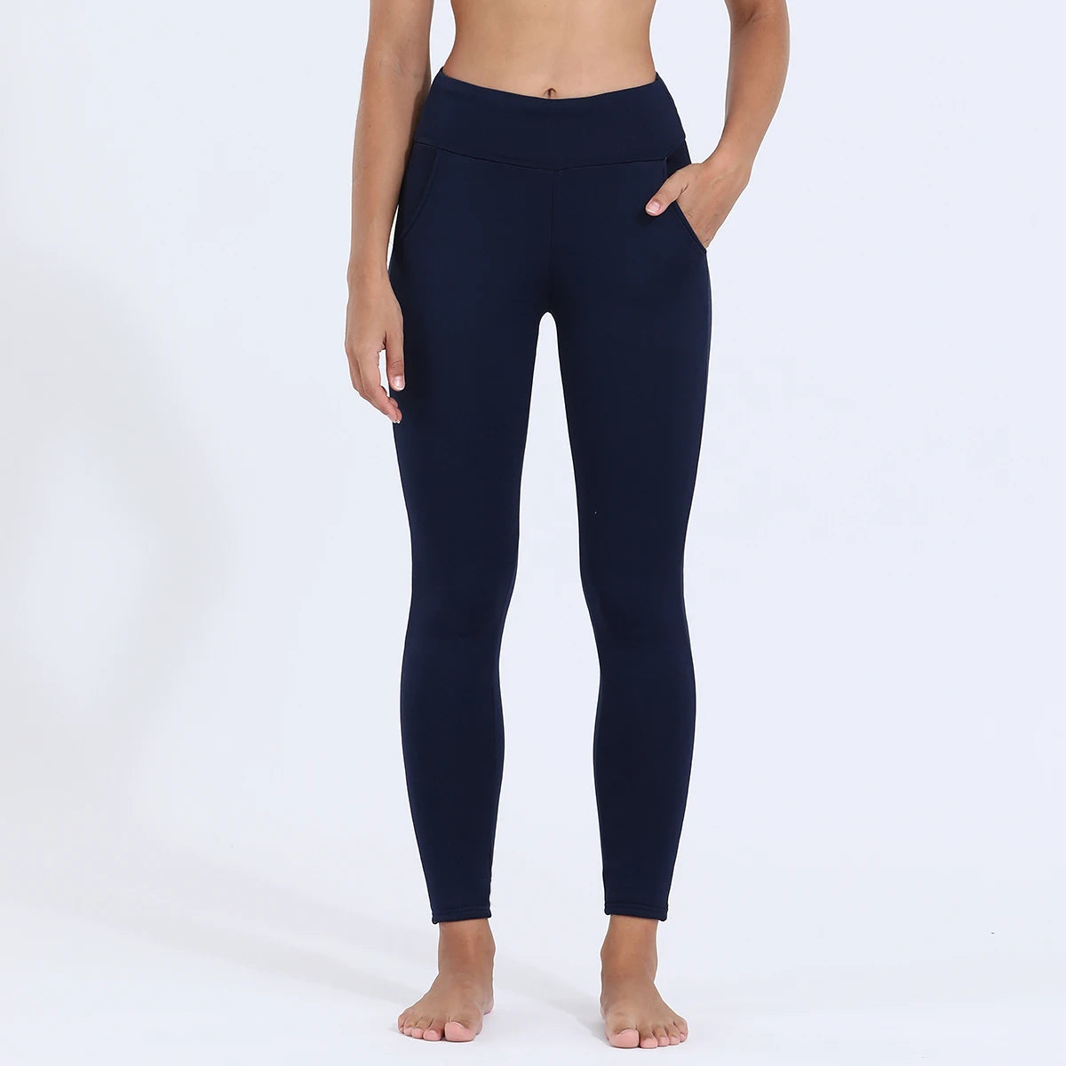 Women’s Fleece-Lined Thermal Yoga Pants