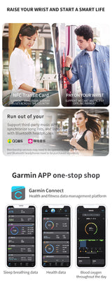 Garmin Forerunner 255 Professional Running, Riding, Swimming, Triathlon Marathon Track and Field Training smartwatch