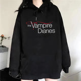 The Vampire Diaries Fleece Pullover Hoodie
