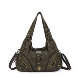 Vintage Women Handbags Shoulder Bag Top-handle Handbag Fashion Vintage Dumpling Pack Shoulder Bag Tote Bag Hobos Large Purse