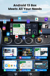 Carlinkit Android 13 AI Box – Wireless CarPlay & Android Auto