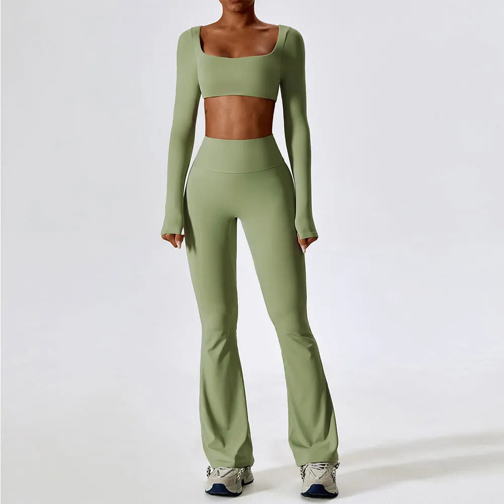 Seamless 2-Piece Yoga & Fitness Set