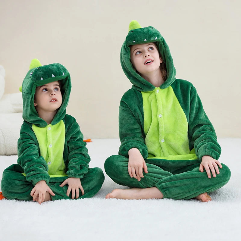 Kids' Capybara Flannel Onesie