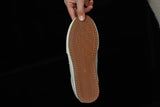 Women's Genuine Leather Retro Lace-Up Flat Sneakers