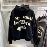 Men’s Oversized Graphic Cotton Fleece Hoodie
