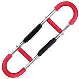 40KG u shape Hand Gripper Strengths Twister Arm Trainer Power Twister Bar Fitness Equipment for Men and Women Home Workout