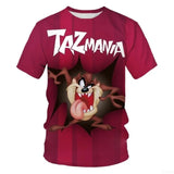 3D Anime Animal Print T-Shirt