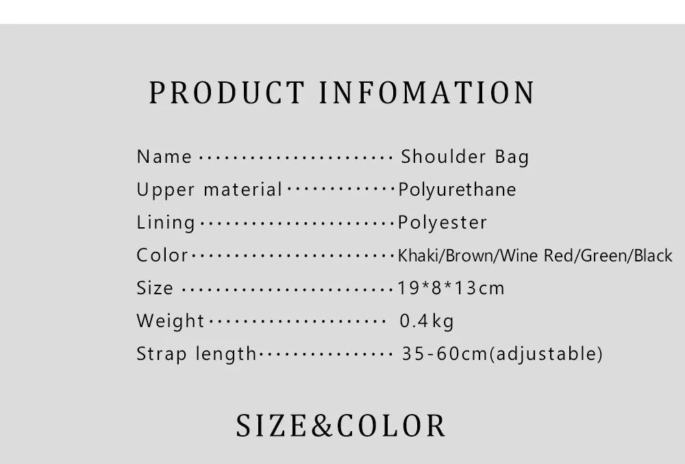 CH Crossbody Bag For Women Luxury Monogram Leather Handbag Fashion Wide Strap Shoulder Bag Elegant Lock Flap Bag For Daily Use