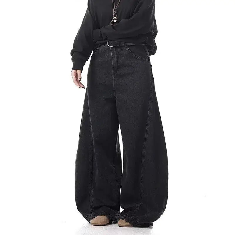 Men’s Wide Leg Jeans – Loose Fit Denim