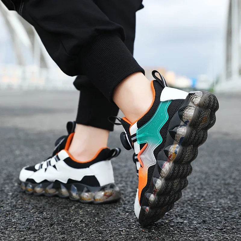 Kids' Lightweight Mesh Running Sneakers